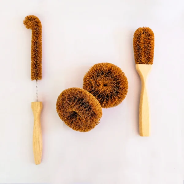 Coconut Kitchen Brushes