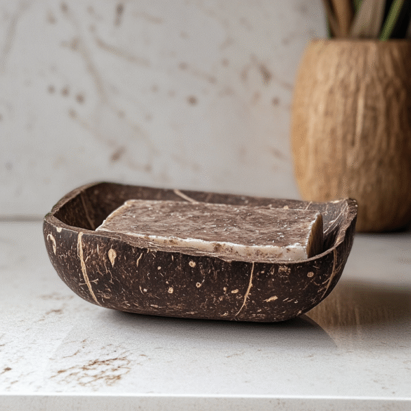 Coconut Shell Soap Tray - Image 2