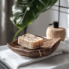 Coconut Shell Soap Tray