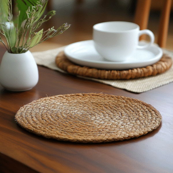 Table Lining Seagrass Placemat