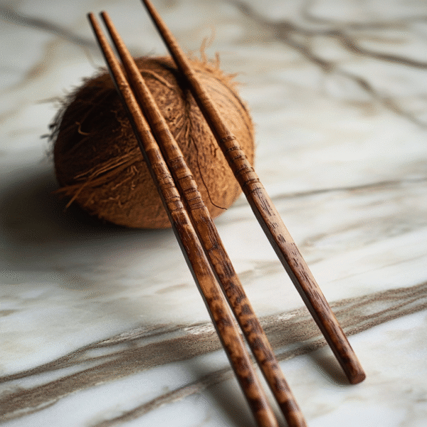Coconut Wooden Chopsticks - Image 2