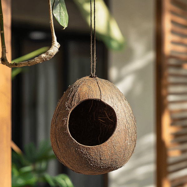 Coconut Shell Bird Nest