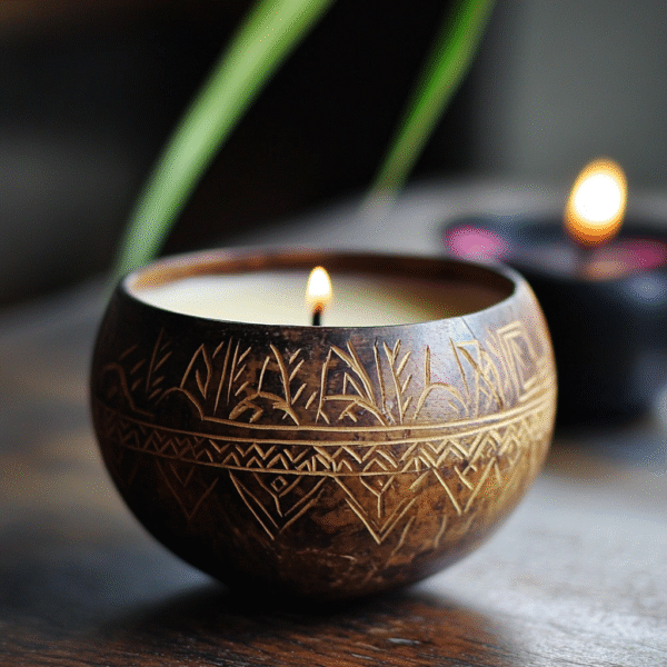 Coconut Candle - 200g - Image 3