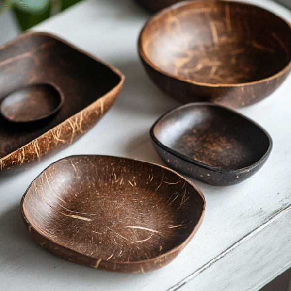 Coconut Shell Dish - Various Shapes