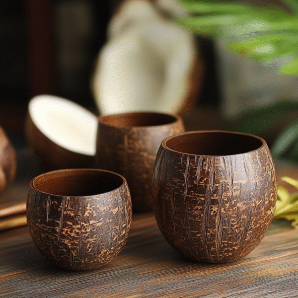 Coconut Wooden Cups
