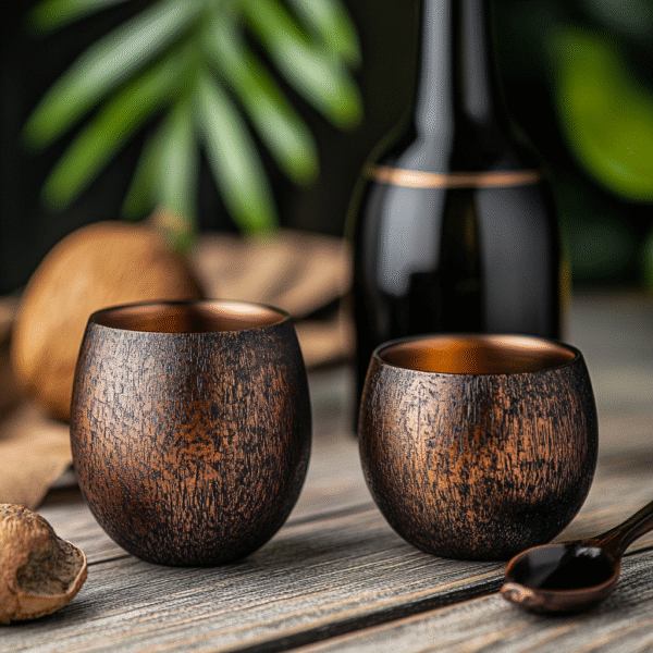 Coconut Wooden Cups - Image 5