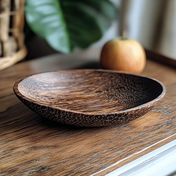 Coconut Wooden Plate - Image 2