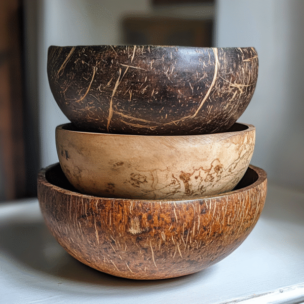 Coconut Wooden Bowl - Image 3