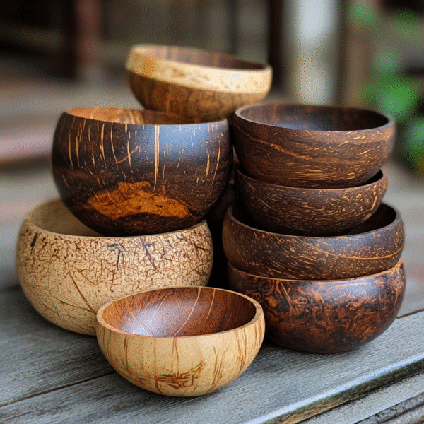 Coconut Wooden Bowl - Image 6
