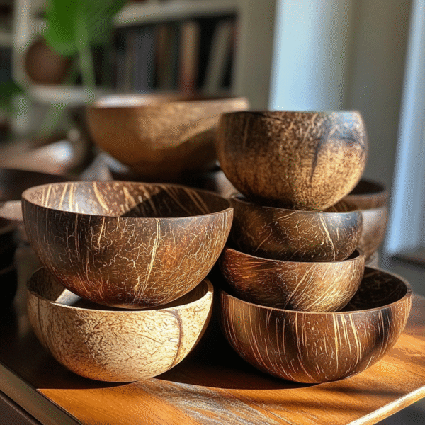 Coconut Wooden Bowl - Image 7