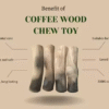 Coffee Tree Wood Chew Sticks for Dogs