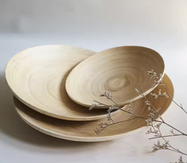 Eco-Friendly Bamboo Bowls and Plates D14