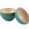 Eco-Friendly Bamboo Bowls and Plates D12