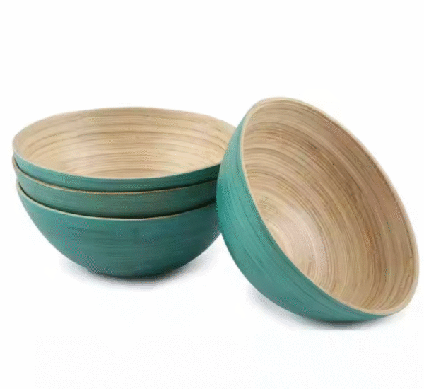 Eco-Friendly Bamboo Bowls and Plates D12