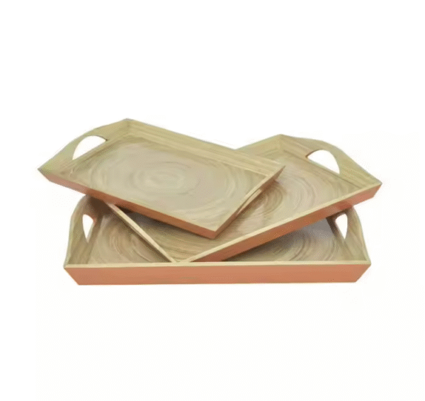 Eco-Friendly Bamboo Bowls and Plates D6