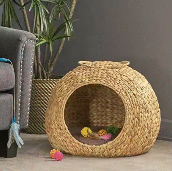 Cotton Rope Natural Cat Bed V5
