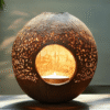 Coconut Shell Lamp V8