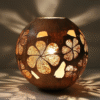 Coconut Shell Lamp V4